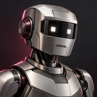 Avatar robótico conceitual do Agente Financeiro