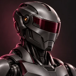 Avatar robótico conceitual do Agente de Tráfego Pago